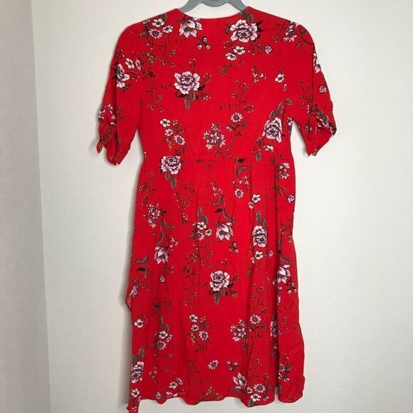 Hm maternity floral tie sleeve‎ wrap dress - Picture 7 of 7